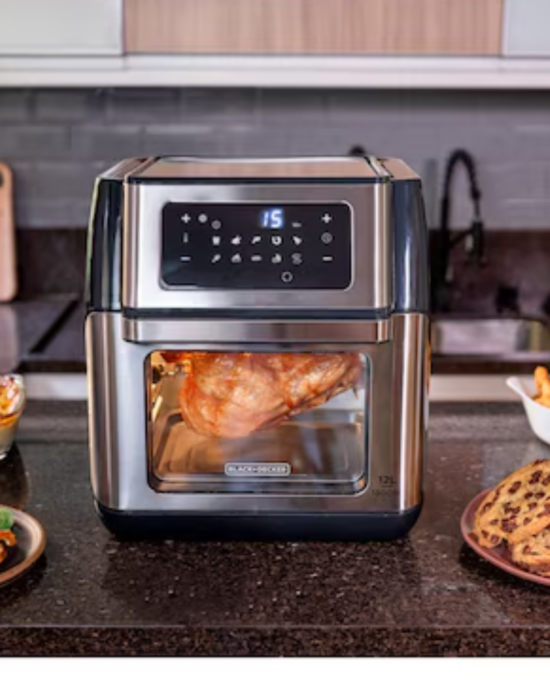 Airfryer Oven 12L 5 em 1 - Black+Decker