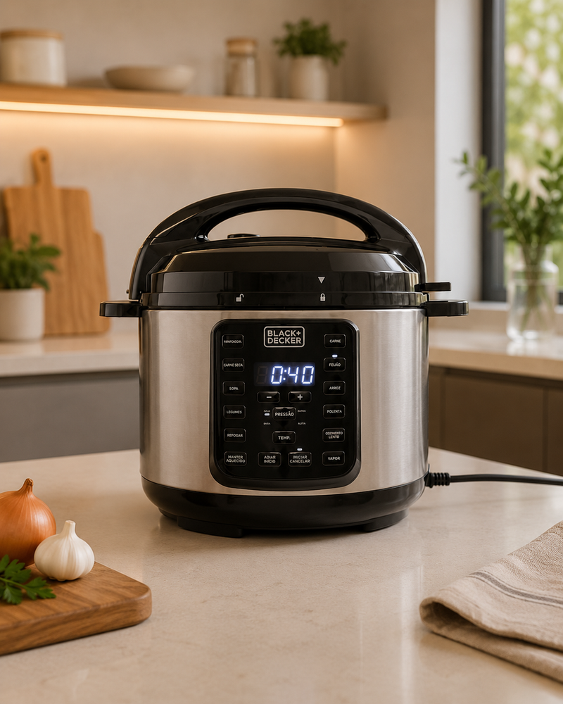 Panela de Pressão Elétrica 127V - Black Decker