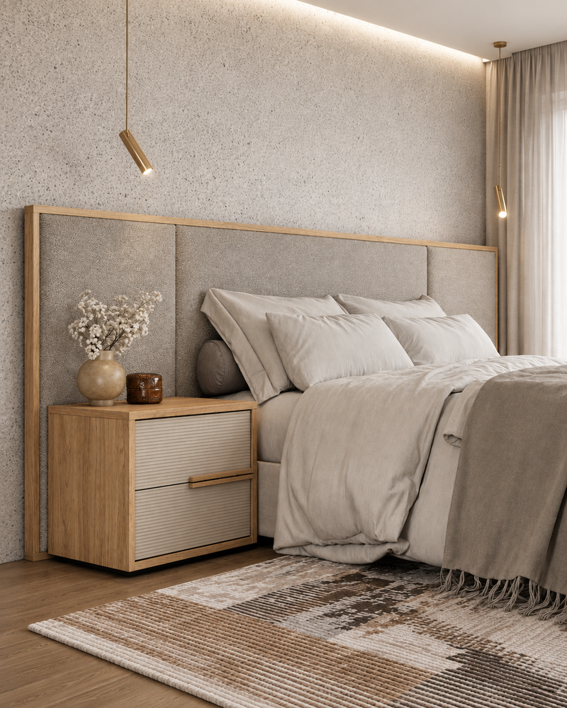 Cabeceira Concept Estofada 1,38m - Robel