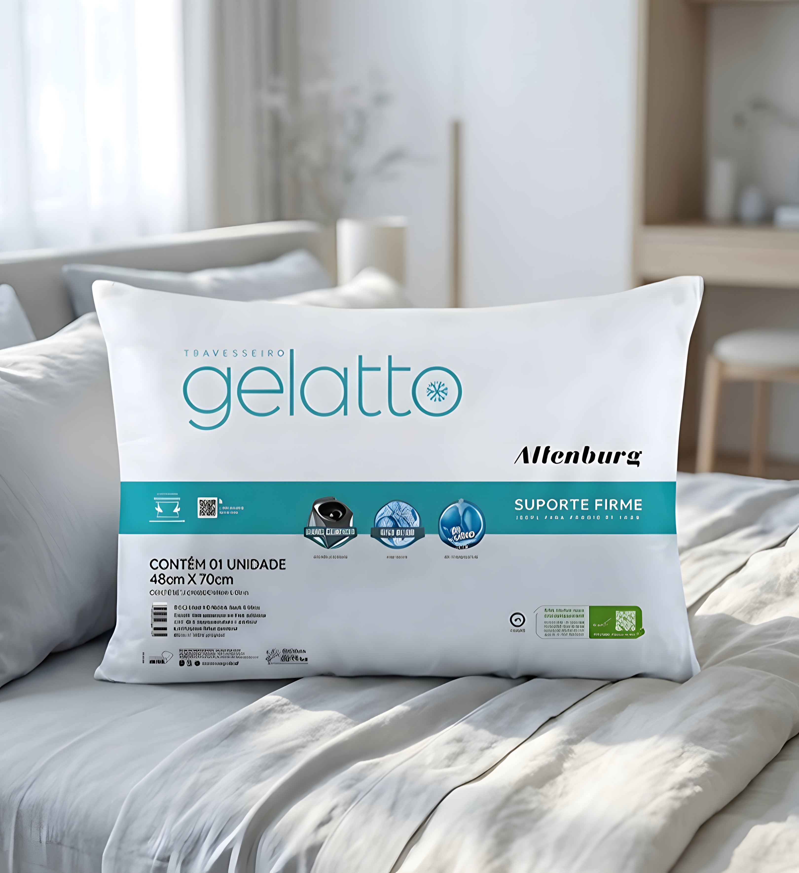 Travesseiro Altenburg Gelatto