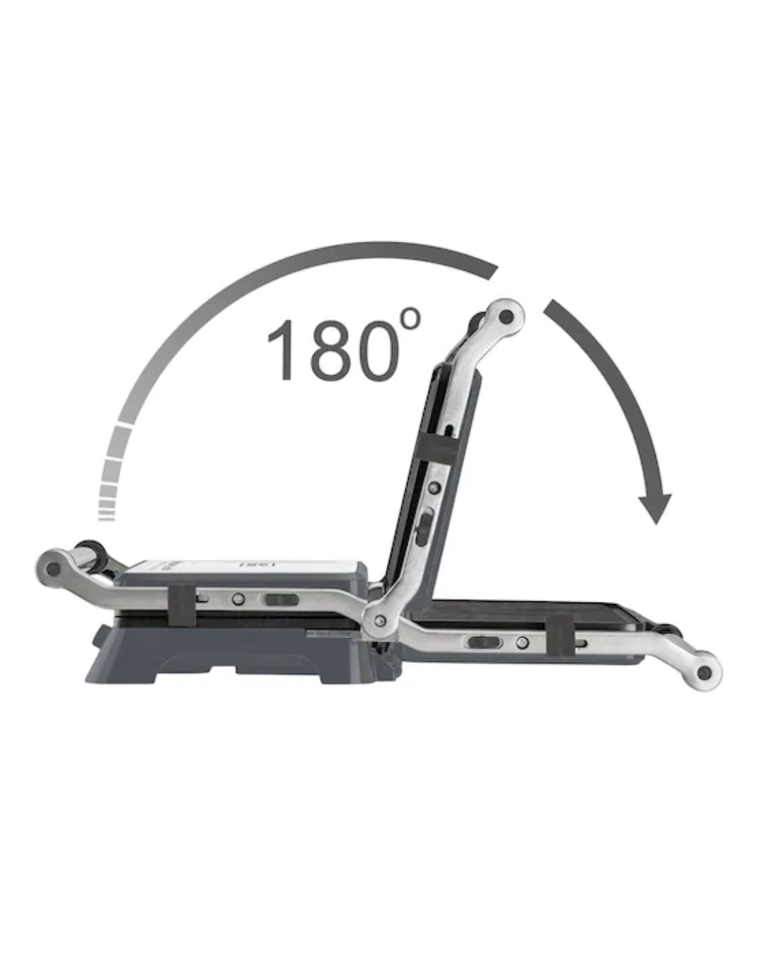 Grill Elétrico Abertura 180° Gourmand 127V  - Black+Decker