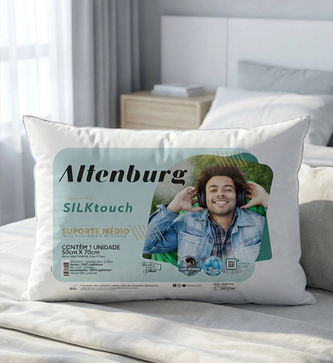 Travesseiro Altenburg Silk Touch